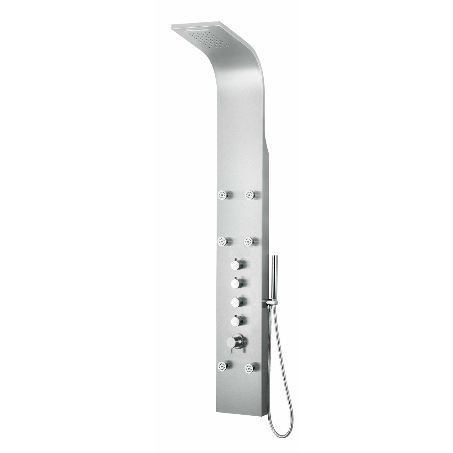 ALFI Stainless Steel Shower Panel with 6 Body Sprays  - ABSP40