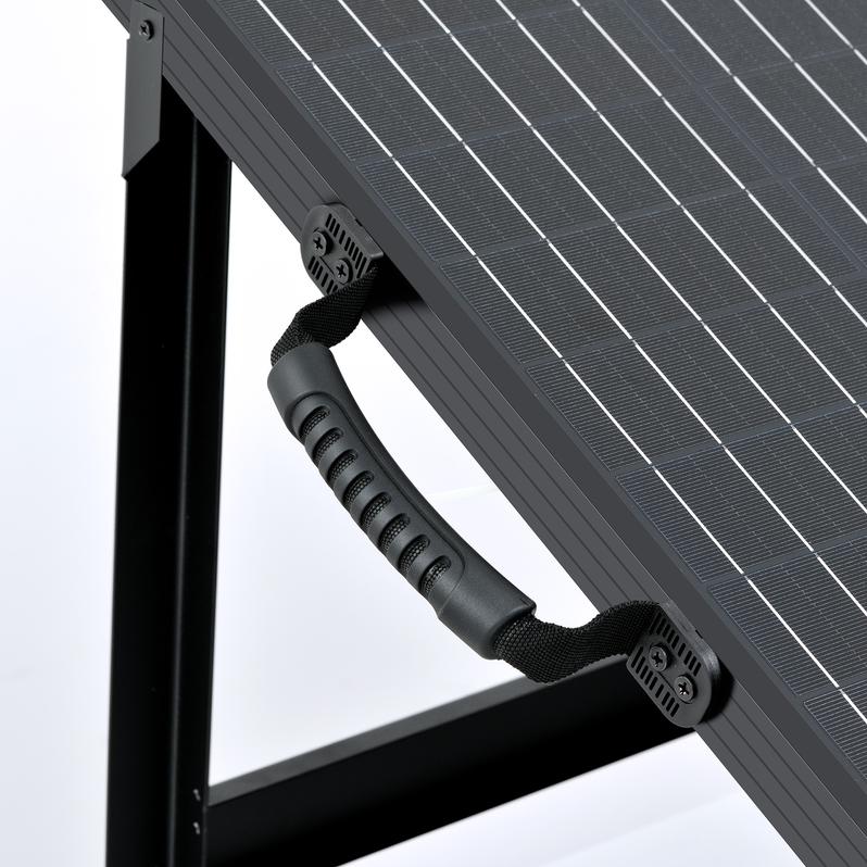 Richell Rich Solar RS-X200B 200 Watt 12 Volt Portable Solar Panel Briefcase With Kickstand New - RS-X200B