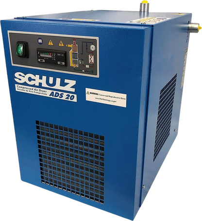 Schulz ADS-20 Air Dryer Non-Cycling Compressed 20 CFM 232 PSI 115V 1-Phase New - ADS-20-UP