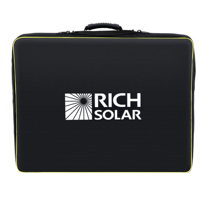 Richell Rich Solar RS-X200BC 200 Watt Portable Solar Panel Briefcase with Controller New - RS-X200BC