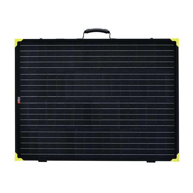 Richell Rich Solar RS-X200B 200 Watt 12 Volt Portable Solar Panel Briefcase With Kickstand New - RS-X200B