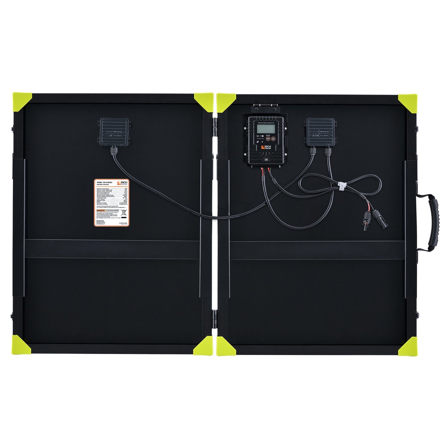 Richell Rich Solar RS-X200BC 200 Watt Portable Solar Panel Briefcase with Controller New - RS-X200BC