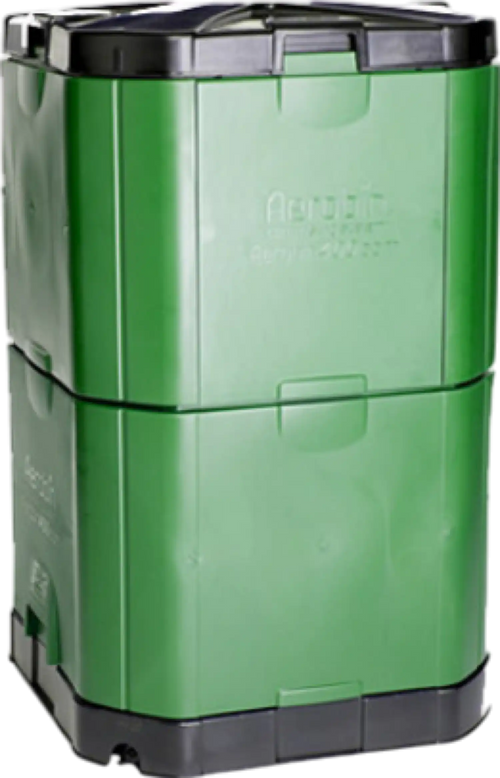 Richell Exaco Aerobin Compost Bin 113 Gal Insulated No-Turn with Leachate Collection AEROBIN-400 New - AEROBIN-400