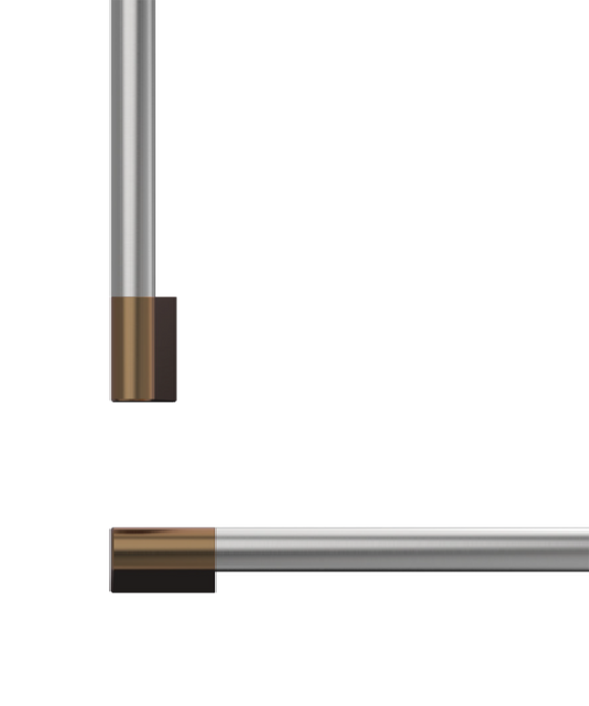 Fisher Paykel Professional Round Flush Handle Kit for Integrated Freezer, 24" Other - AHP3RD2484WDC
