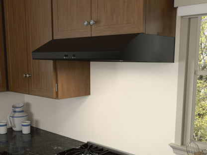 Zephyr AK6536CB 36" Cyclone Under-Cabinet Black - AK6536CB
