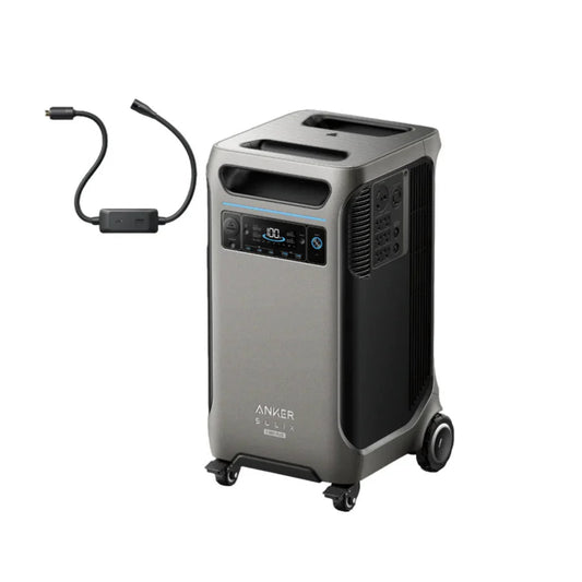 Aurora Generators Anker SOLIX F3800 Plus Portable Power Station with Gas Adapter - 3840 Watt Hours - B17901141