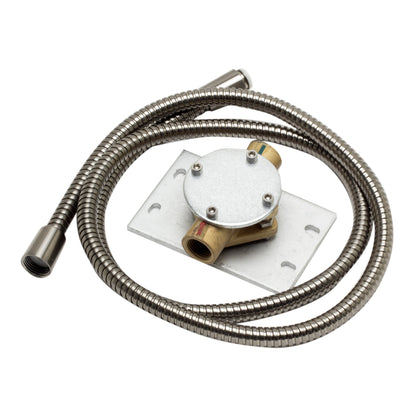 ALFI Single Hole Floor Mounted Waterfall Tub Filler -  AB2843