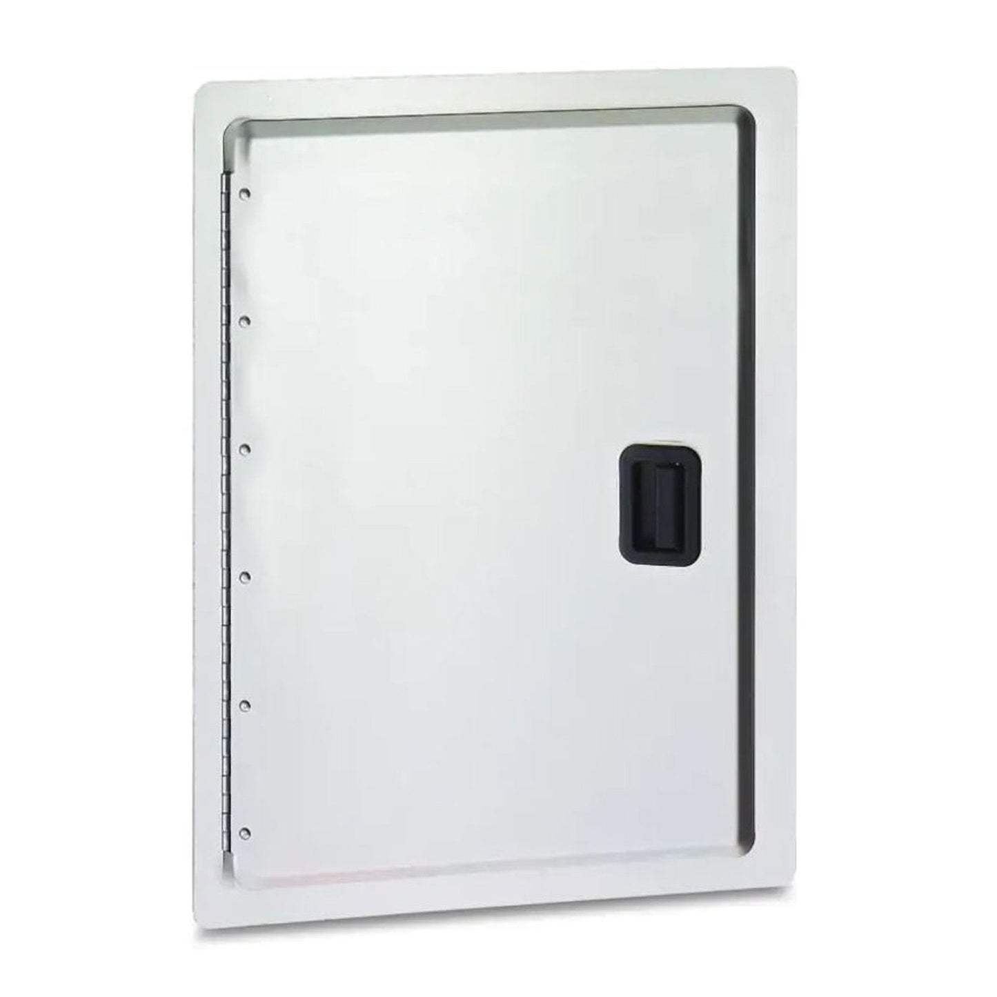 AOG American Outdoor Grill 24x17 Single Access Door w/ Black Slam Latch (Reversible Hinge) - 24-17-SD