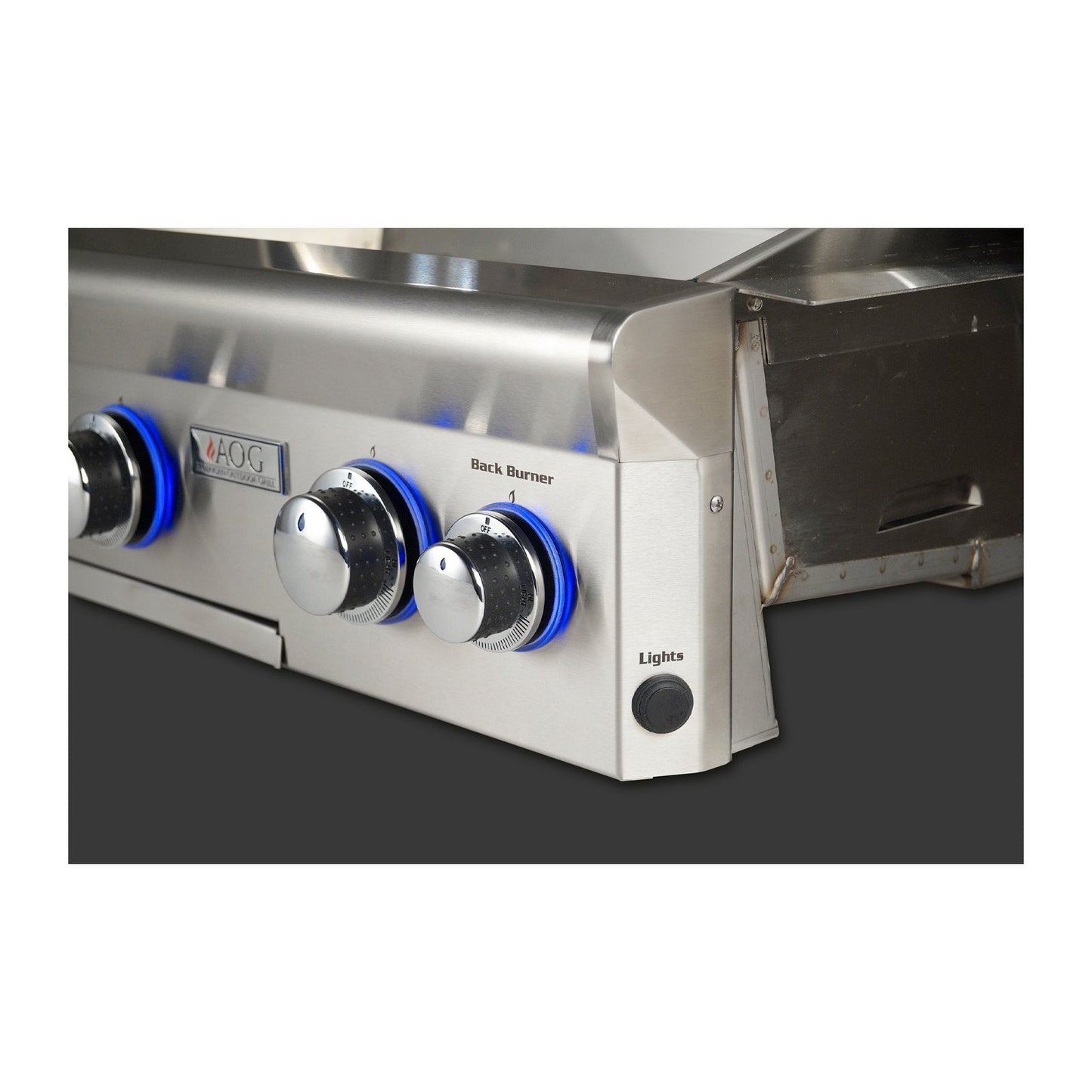 AOG American Outdoor Grill Propane Gas 36-Inch L-Series 3-Burner Freestanding Grill - 36PCL-00SP