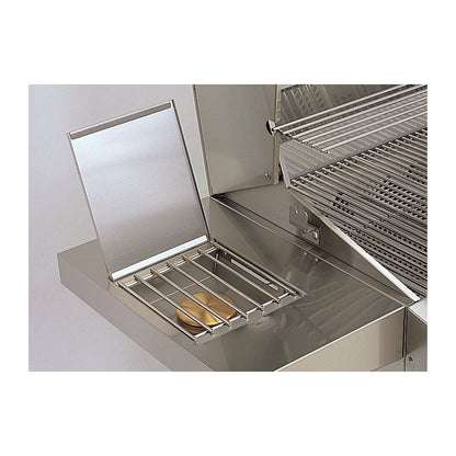 AOG American Outdoor Grill Propane Gas 24-Inch T-Series 2-Burner Freestanding Grill w/ Side Burner, Rotisserie Backburner and High Performance Rotisserie Kit - 24PCT