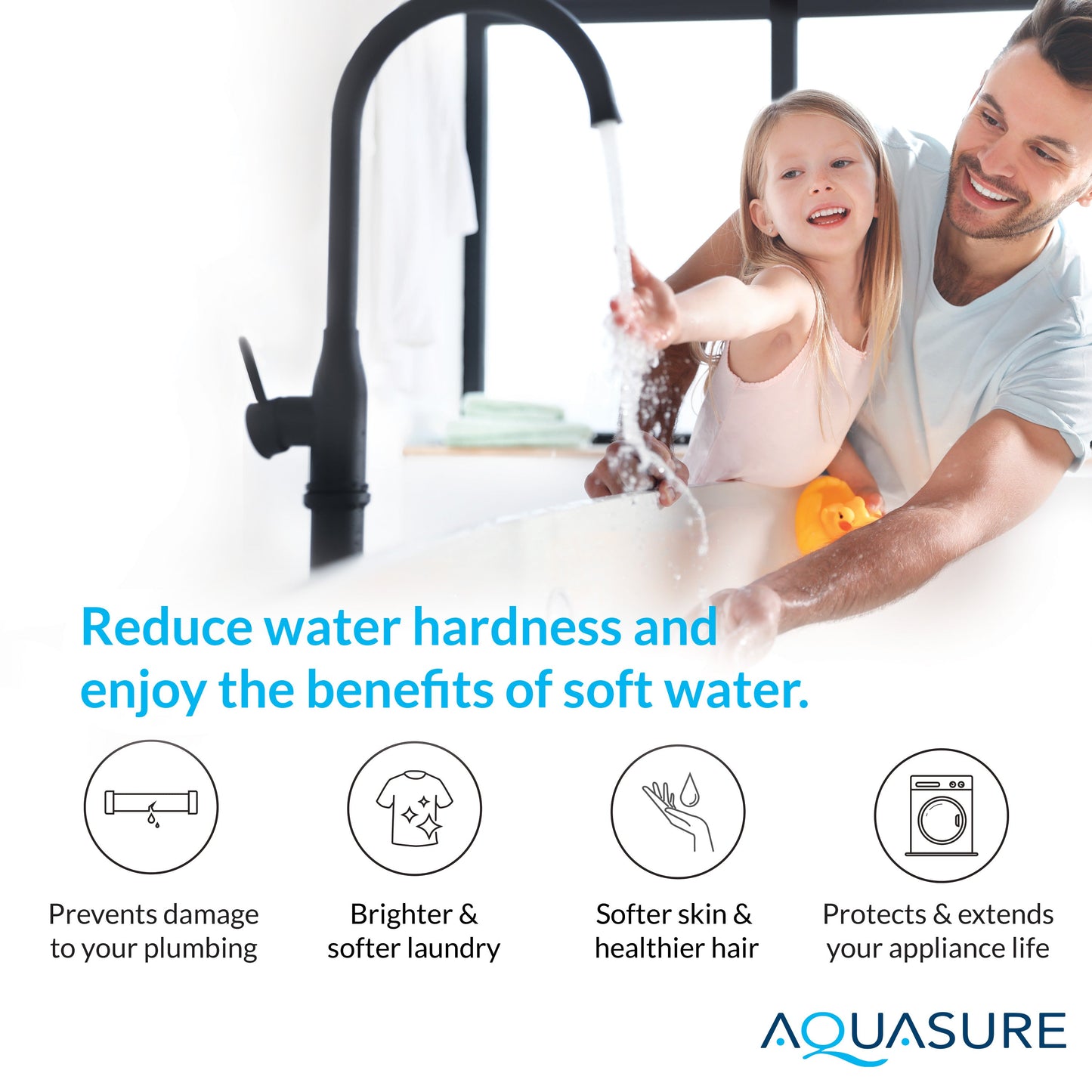 Aquasure Elite | 1,500,000 Gallons Whole House Water Filter Treatment Bundle with 72,000 Grains Fine Mesh Resin Softener, 75 GPD Reverse Osmosis System - AS-SE2000FM