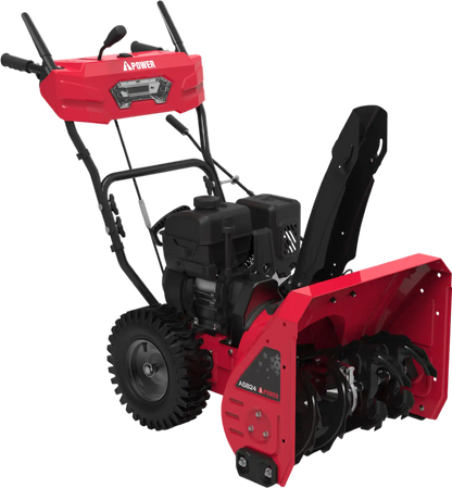 A-iPower Snow Blower Gas Two-Stage 24" Self-Propelled New - ASB24