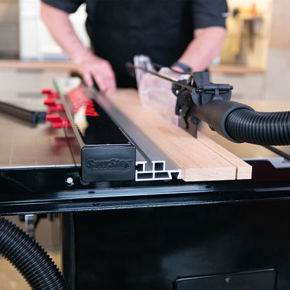 SawStop 3HP Professional Cabinet Saw w/36" T-Glide Advance Fence, Rails & Extension Table