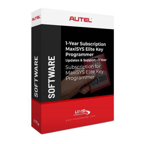 Autel - MaxiSYS Elite - Key Programmer - Updates & Support Sub - 1 YEAR - ( machine sold separately )