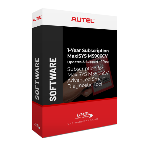 Autel - TCP - MaxiSYS MS906CV - Advanced Smart Diagnostic Tool - Updates & Support Sub - 1 YEAR - ( machine sold separately )