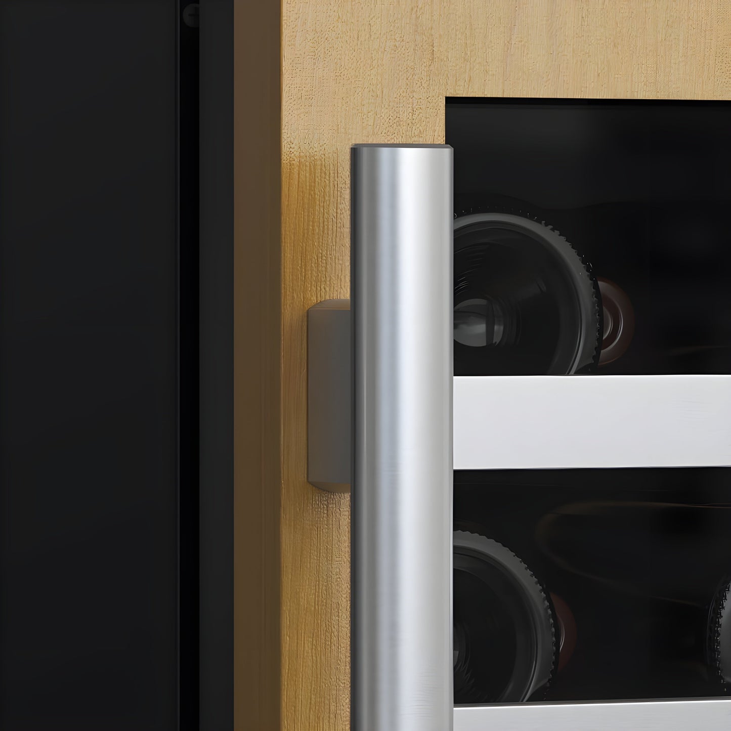 Avallon 24 Inch Wide 53 Bottle Capacity Single Zone Wine Cooler with Right Swing Door - AWC242SPRGRH