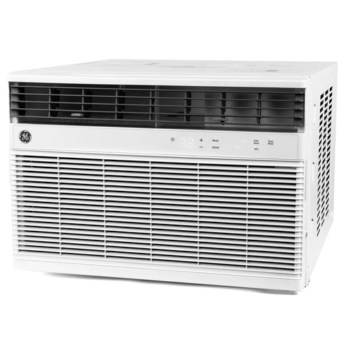 GE Appliances 18,000 BTU Smart Heat/Cool Electronic Window Air Conditioner for Extra-Large Rooms up to 1000 sq. ft. White - AWGH18WWF