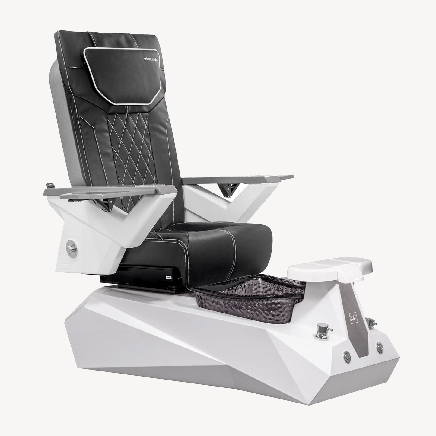 Mayakoba  SERENITY Shiatsulogic FX Pedicure Chair - AYC-SPA-SERENITY-FX-852WHTBLK-53GY