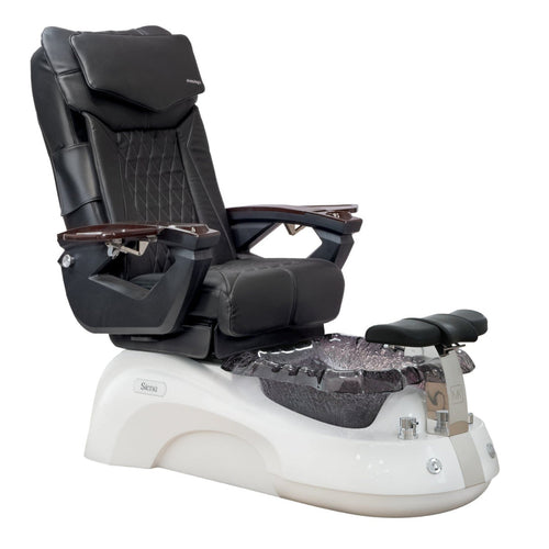 Mayakoba SIENA Shiatsulogic LX Pedicure Chair - AYC-SPA-SIENA-LX1807-817NBLKGLD-18VBLK