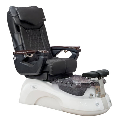 Mayakoba SIENA Shiatsulogic LX Pedicure Chair - AYC-SPA-SIENA-LX1807-817NBLKGLD-18VBLK
