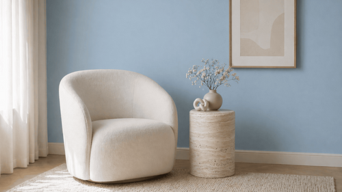 Lovecup  Gemini Travertine Block Side Table - GEMINIYANSEHPA