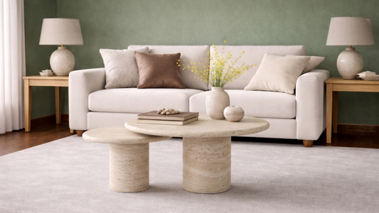 Lovecup  Arene Marble Coffee Table - ARENEORTASEHPA-2