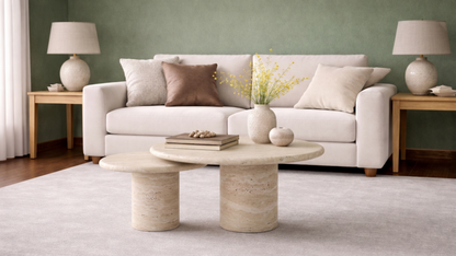 Lovecup  Arene Marble Coffee Table - ARENEORTASEHPA-2