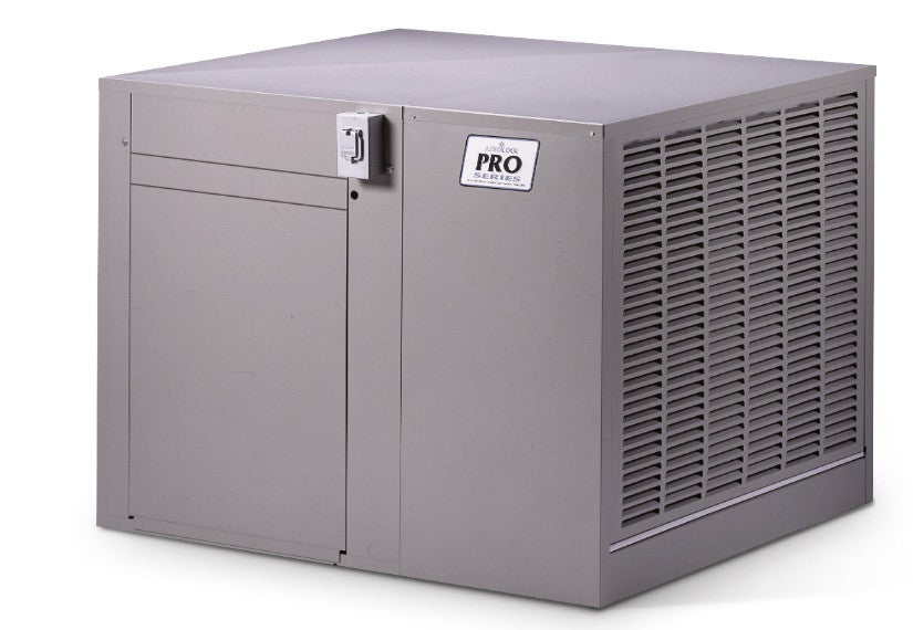 Aerocool Pro 6800 Downdraft Complete Evaporative Cooler System - 120 Volt 1HP Motor, 4x4 High Efficiency Media, Digital Thermostat, Purge System