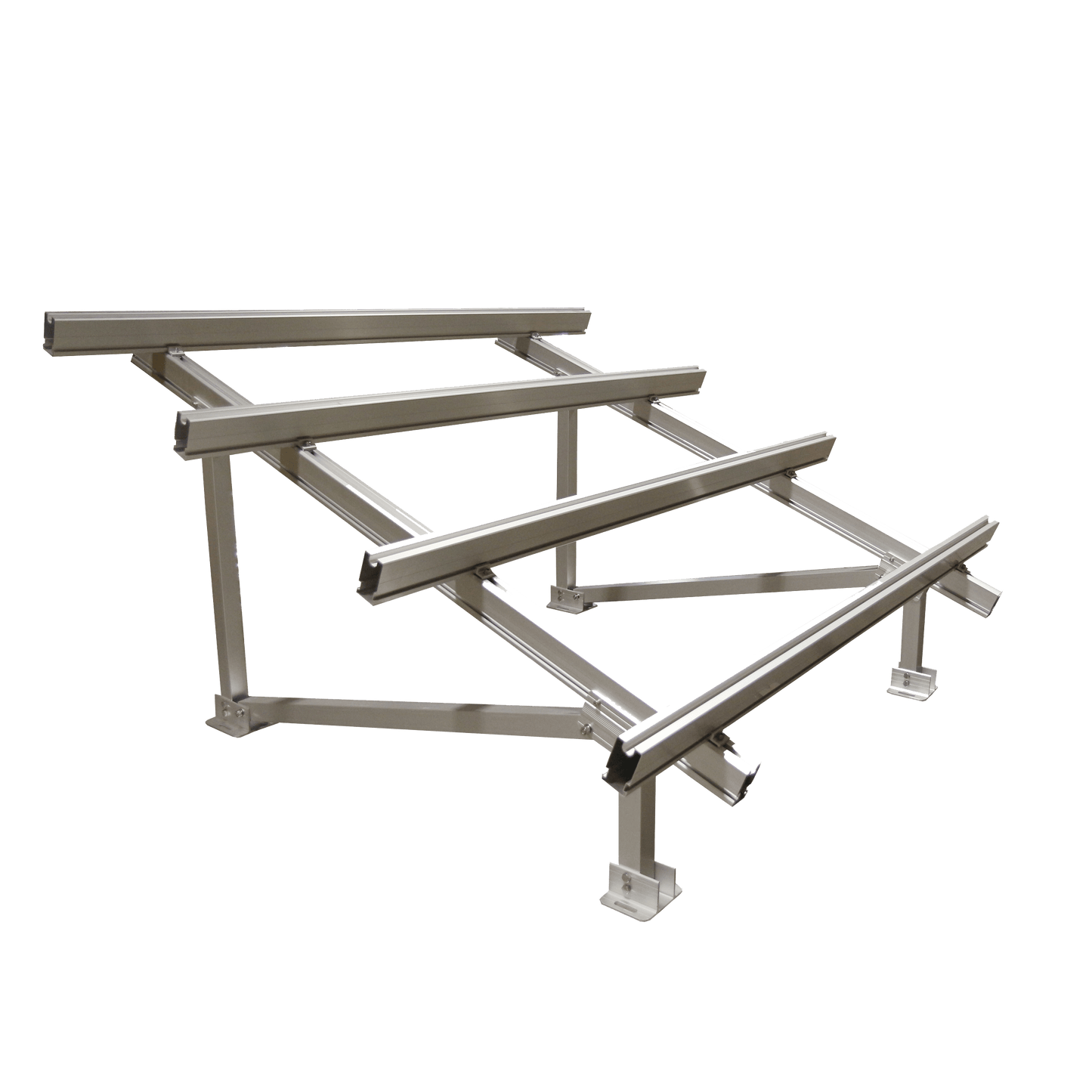Aims Power 190-380 Watt Solar Ground Mount Racks for 6 Panels - PV6X250RACK