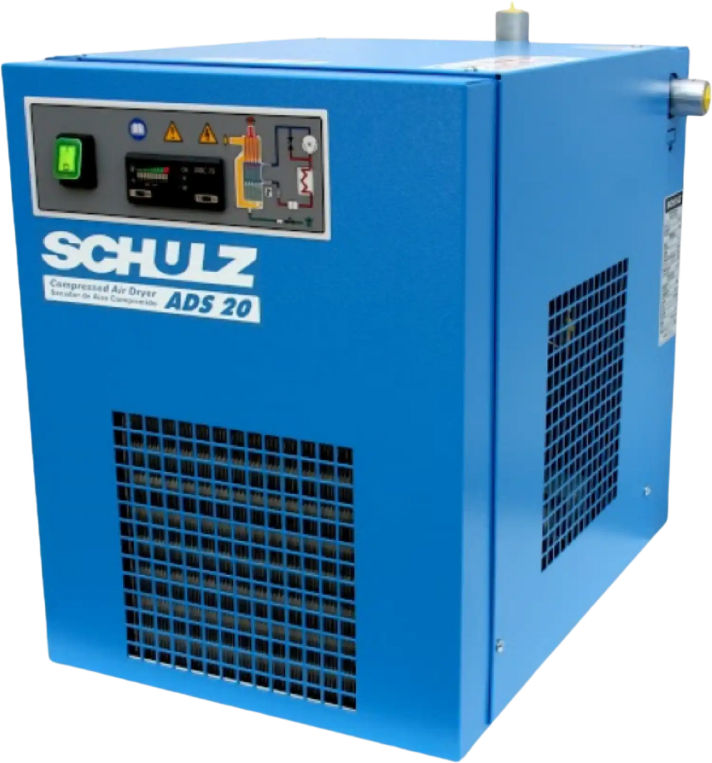Schulz ADS-20 Air Dryer Non-Cycling Compressed 20 CFM 232 PSI 115V 1-Phase New - ADS-20-UP