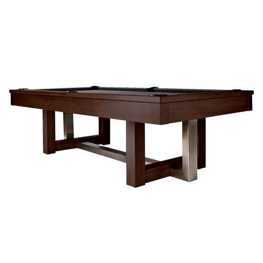 American Heritage Abbey 8 Foot Billiard Table Espresso - PTA8-E
