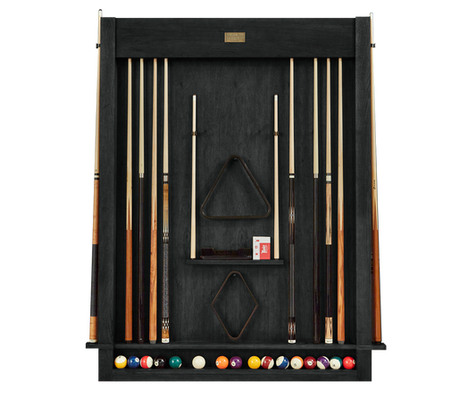 American Heritage Alta Wall Mounted Cue Rack 12 - ALTAWALLRACK12-BA