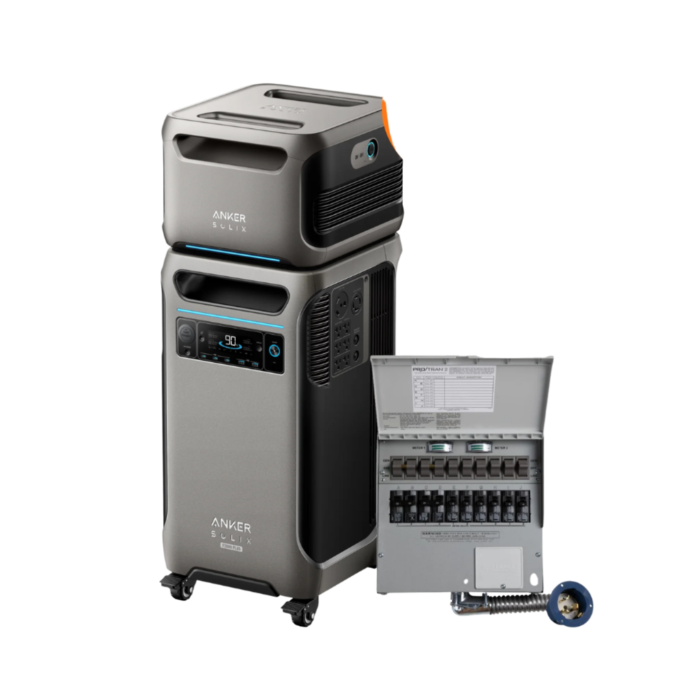 Aurora Generators SOLIX F3800 Plus + Sub Panel Kit + Expansion Battery - B1790112Q