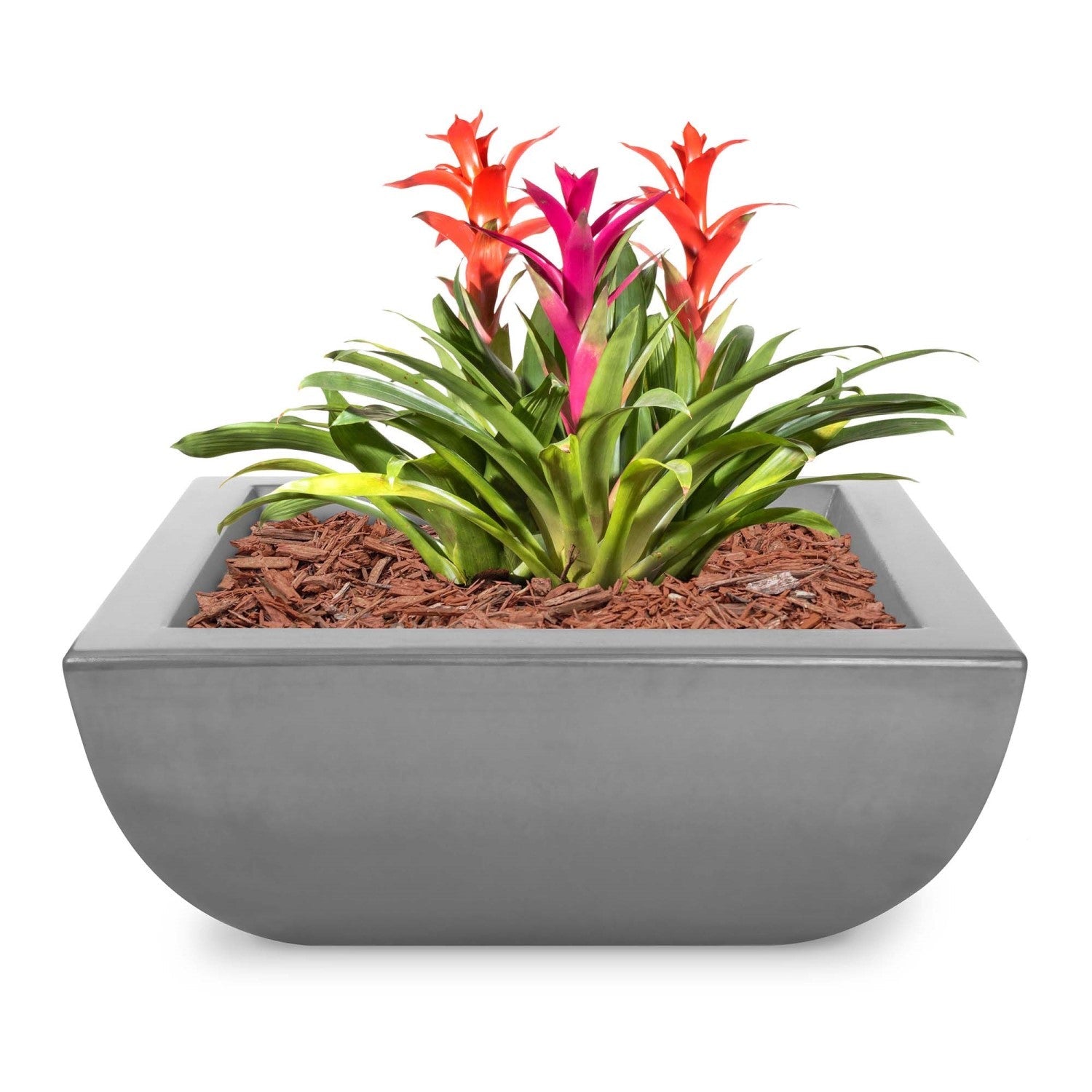 Avalon Concrete Planter Bowl - Natural Gray