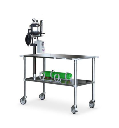 DRE Stainless Steel Gurney with Anesthesia Machine - SKU_1780580692573_431