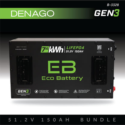 Eco Battery 51V 150AH Battery Bundle / DENAGO - B-3328