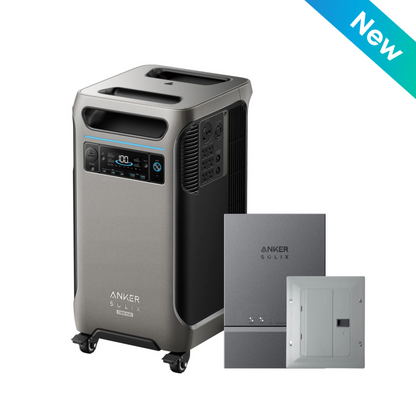 Aurora Generators  SOLIX F3800 Plus + Automatic Home Power Panel + Sub-panel - B1790112P