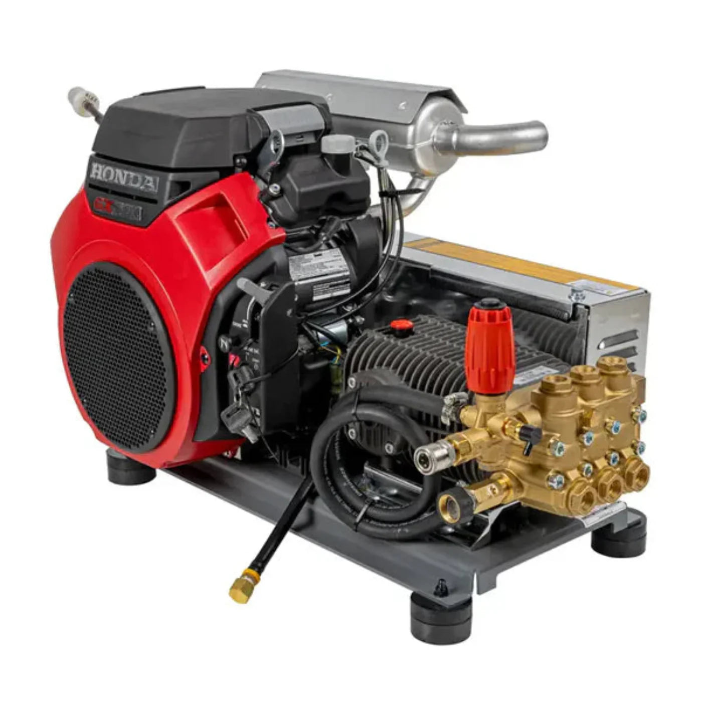BE Power Equipment 5,000 PSI - 5.0 GPM Gas Pressure Washer with Honda GX690 Engine and Triplex - PowerGen USA - B5024HTBC