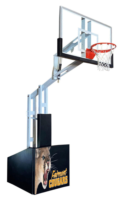 Bison T-Rex Sport Portable Basketball Hoop - 60 Inch Glass - BA893G