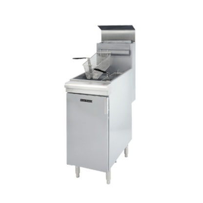 Adcraft BDGF-120/LPG Black Diamond 120K Gas Deep Fryer LPG - BDGF-120/LPG