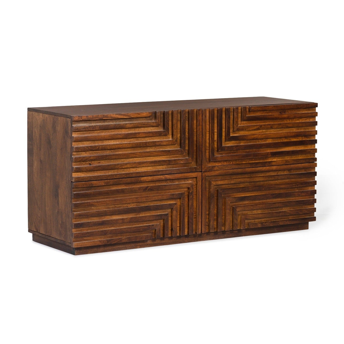 Union Home Maze Wood Low Dresser  - BDM00047