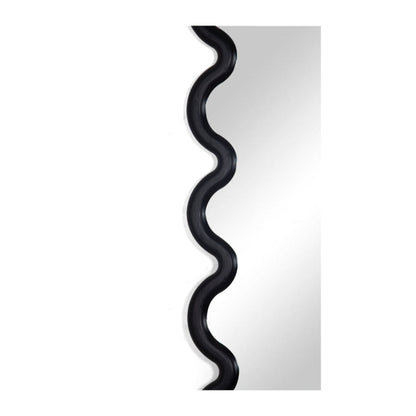 Union Home Swirl Large Mirror - Charcoal -  BDM00182