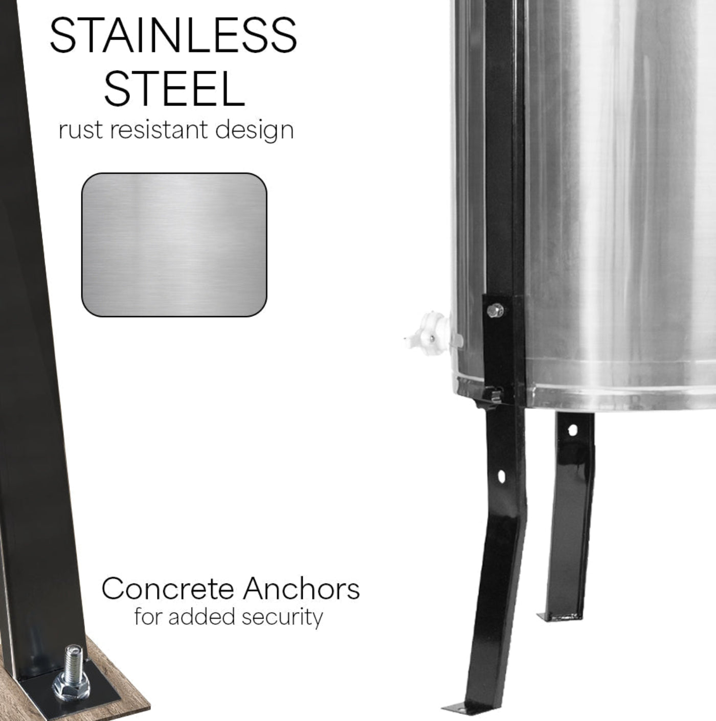 VIVO Electric 4 to 8 Frame Stainless Steel Honey Extractor - BEE-V004E