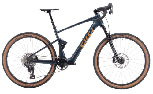 NEW Salsa Wanderosa C Rival GX AXS Transmission Ebike - 29", Carbon, Charcoal- 210000073049