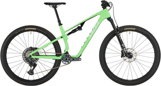 NEW* Salsa Spearfish C Deluxe GX AXS Transmission Full Suspension XC Mountain Bike - 29", Carbon, Citrus Green, XL, GRADE A - LIKE NEW - 210000074581