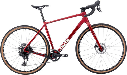 NEW Salsa Flyway C Apex Eagle AXS 12 Gravel / All-Road Bike - 700c, Carbon, Canyon Red - 210000073853
