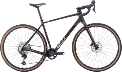 NEW Salsa Flyway C GRX 610 12 Gravel / All-Road Bike - 700c, Carbon, Dark Umber, X-Small - 210000073846