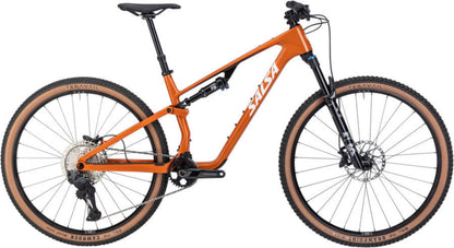 NEW Salsa Spearfish C Deore Di2 Full Suspension XC Mountain Bike - 29", Carbon, Amber - 210000074692
