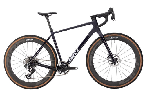 NEW Salsa Flyway C DLX RED XPLR AXS 13 Gravel / All-Road Bike - 700c, Carbon, Midnight, X-Small - 210000073865