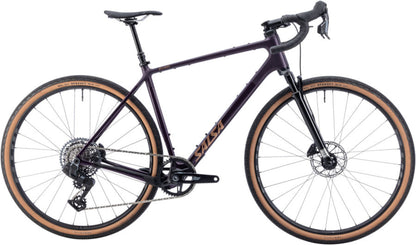 NEW Salsa Flyway C Rival XPLR AXS 13 SUS Gravel / All-Road Bike - 700c, Carbon, Blackberry, Small - 210000073863